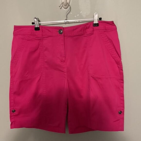 Rafaella hot pink shorts - Picture 2 of 3